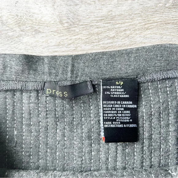 Press Sequin Knitted Straight Midi Skirt - Picture 7 of 11